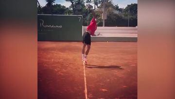 Djokovic se prepara en Marbella para el Masters 1.000 de Roma