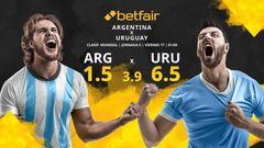 Argentina vs. Uruguay: horario, TV, estadísticas, clasificación y pronósticos