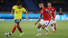 Chile cae ante Colombia y comienza a alejarse de Qatar