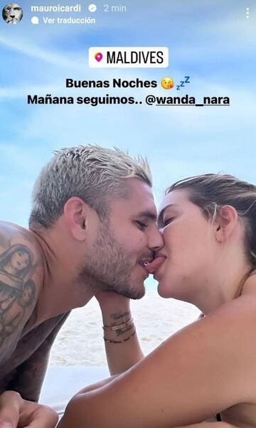 La foto de la 'discordia' entre Mauro Icardi y Wanda Nara.