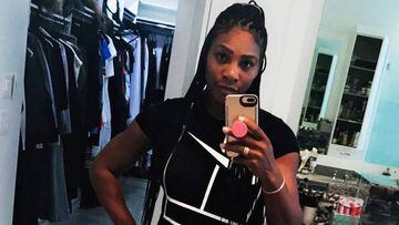 Serena Williams ya avisa en Instagram, un mes despu&eacute;s de dar a luz