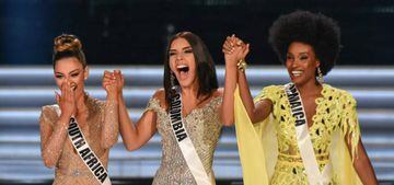 Demi-Leigh Nel-Peters, Laura Gonzalez y Davina Bennett se situaron como las tres finalistas del certamen.