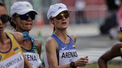 Lorena Arenas, una de las atletas colombianas clasificadas a los Juegos Olímpicos París 2024.