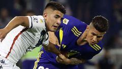 Jorman Campuzano sufre desgarro y se pierde la semifinal de la Copa Argentina con Boca Juniors.