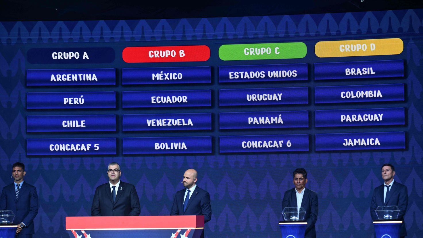 Copa América 2024: confira os grupos e calendário do torneio