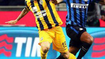 Guar&iacute;n registra un gol en la presente temporada con el Inter.