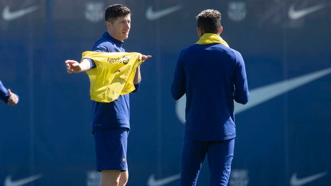 Lewandowski, Raphinha y Frenkie, paso adelante para el Clásico