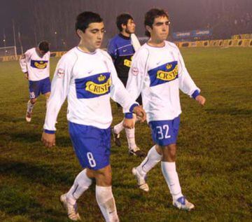 Con la presencia de Arrué y Conca en el plantel, no tuvo mucha continuidad. En el 2007 partió a Magallanes, que jugaba en Tercera División, y por límite de edad no pudo seguir. Actualmente administra un hotel.
