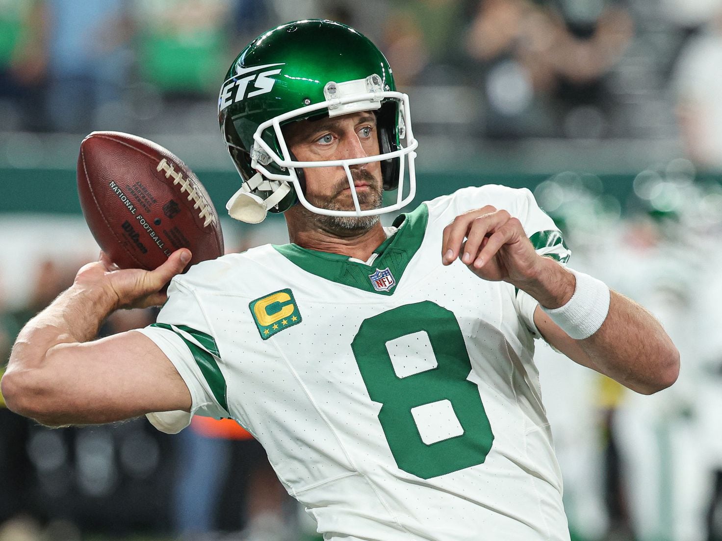 Jets' Aaron Rodgers says he 'will rise yet again' in first comments since  season-ending injury