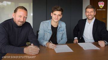 Klimowicz firmó con el Stuttgart