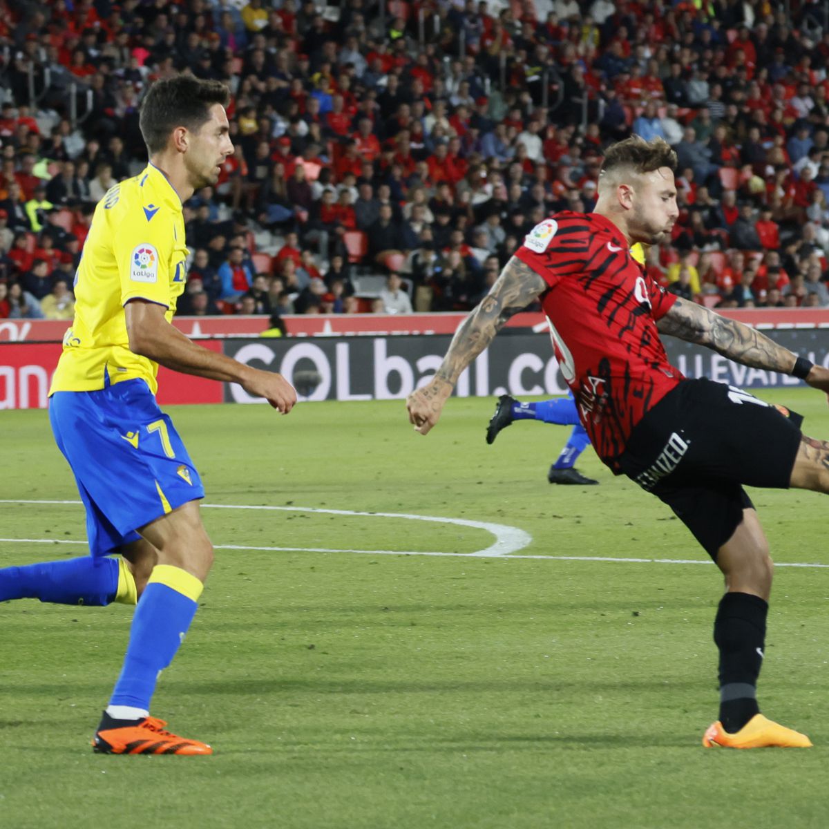 Que partido sustituye al mallorca cadiz en la quiniela