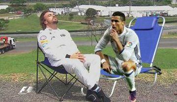 Cristiano's "thinking" celebration gets a good memeing