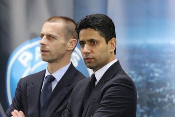 Nasser Al-Khelaifi has a close relationship with UEFA president Aleksander Ceferin.