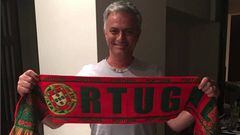 Mourinho celebra y llama al turismo: "Visita Portugal"