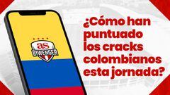 ¿Cómo han puntuado los jugadores colombianos de LaLiga española esta jornada?