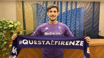 La Fiorentina le dio la bienvenida a Martínez Quarta