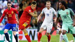 Aduriz, Bale, Kane y Renato Sanches estar&aacute;n en la Eurocopa.
