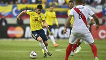 Colombia y Per&uacute; empataron 0-0 en Copa Am&eacute;rica 2015. 