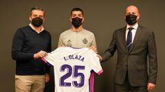 Lucas Olaza ya es, oficialmente, jugador del Real Valladolid.