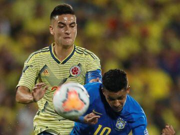 En im&aacute;genes el empate de Colombia y Brasil