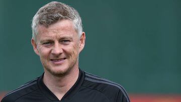 MANCHESTER, ENGLAND - JULY 04: (EXCLUSIVE COVERAGE) Manager Ole Gunnar Solskjaer of Manchester United in action during a first team training session at Aon Training Complex on July 04, 2019 in Manchester, England. (Photo by Matthew Peters/Manchester Unite