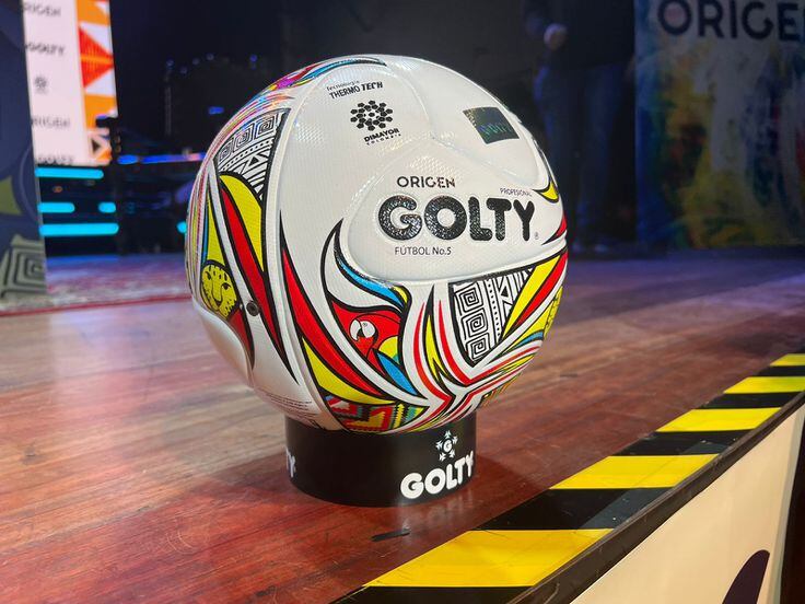 Dimayor revela el Golty Origen, nuevo balón del FPC AS Colombia