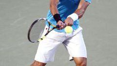 El tenista colombiano fue eliminado del Master 1000 por Giles Simon con parciales 6-3 y 6-4. 