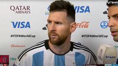 Messi: “¡Qué miras, bobo; anda pa’ allá, bobo!”