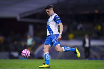 Israel Reyes during a match with Puebla.