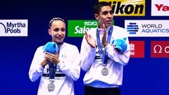 El dúo mexicano hizo historia en la piscina de Fukuoka: lograron, con su plata, el primer metal en Natación Artística en los Mundiales de World Aquatics.