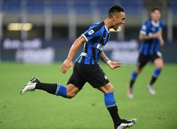 El argentino del Inter de Milán lleva 13 goles en la Serie A. Aún tiene varios partidos para acercarse a Muriel y Duván.