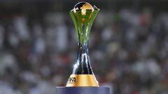 Trofeo de campe&oacute;n del Mundial de Clubes 2018.