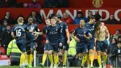 Los jugadores del Southampton celebran el gol de Tadic.