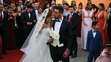 Los detalles de la boda de Mauricio Isla y Gala Caldirola