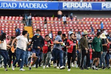 Mexico suspends five officials over soccer match brawl