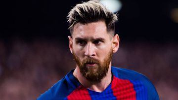 El delantero del Barcelona, Leo Messi.