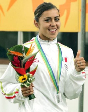 Aída Román es catalogada como una de las grandes arqueras mexicanas, pues logró la medalla de plata en los Juegos Olímpicos de Londres 2012