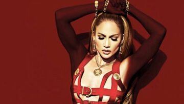Jennifer Lopez espectacular en cuero rojo y l&aacute;tex. Foto: Instagram