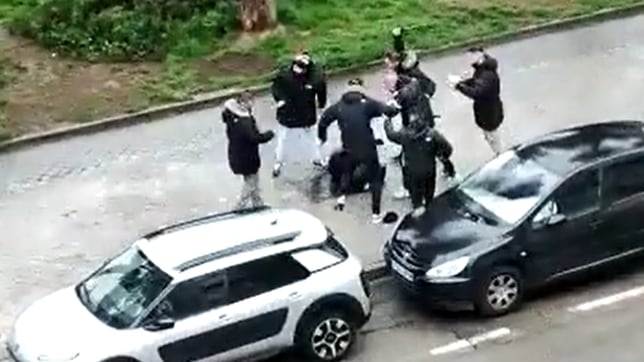 La Policía investiga una pelea entre radicales del Atlético