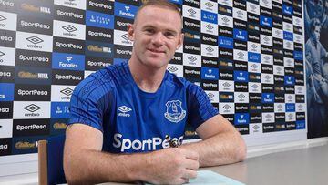 Rooney firma por Everton: "Acá puedo seguir progresando"