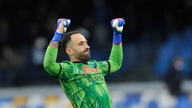 David Ospina, por su partido 100 con Napoli