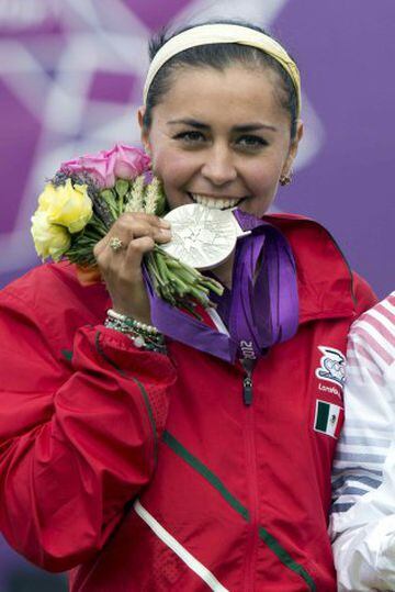 Medallista Olímpica de Plata en Londres 2012