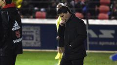 Rubi, entrenador del Huesca. 