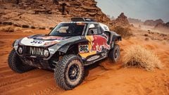 Peterhansel durante una etapa del Rally Dakar 2021