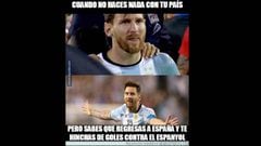 Barcelona-Espanyol: los memes del fuera de juego de Messi