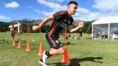 Palavecino y el deseo de jugar con Juanfer en River Plate