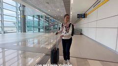 Video: Claudia Sheinbaum se burla de los que aseguraron que viaja con una maleta Louis Vuitton