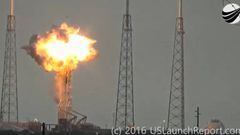 ¿Destruyó un OVNI el cohete de SpaceX que explotó?