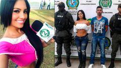 Paulin Karine Diaz, presentadora deportiva colombiana, detenida por secuestro y asesinato
