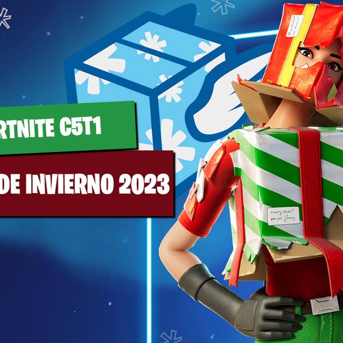 El Festival de invierno de 2023 comienza en Batalla campal de Fortnite!